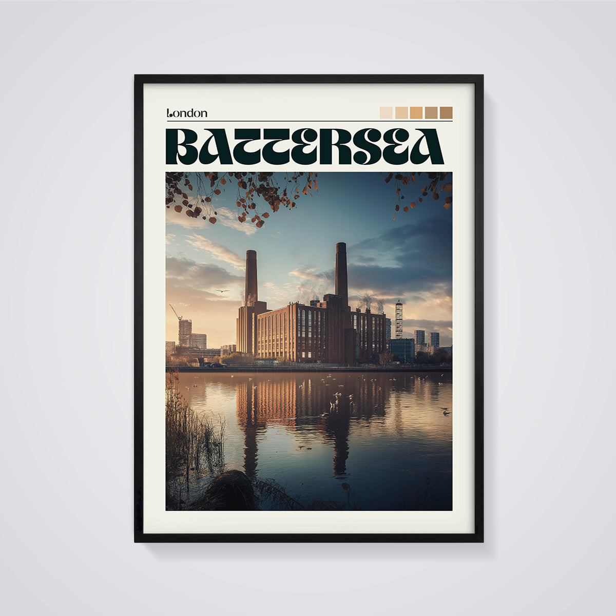 Theme framed in black on a grey background