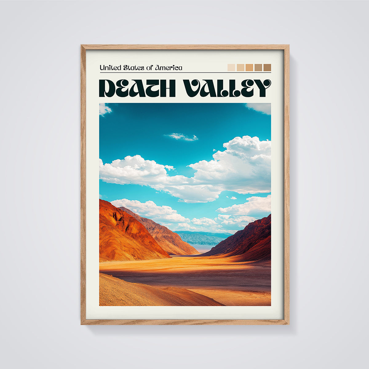 https://uopzdddkdnveskvfialr.supabase.co/storage/v1/object/public/images/ecacda18-1eff-4d06-b7b0-604ea77cf2d5/7d92b385-c018-4555-928f-737645cce0a5-deathvalley-usa.jpg framed in oak on a grey background